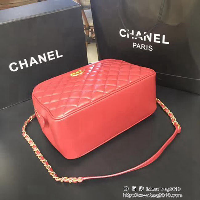 香奈兒CHANEL 57906 正品開發2018新款化妝包手提肩背鏈條包 DSC2106